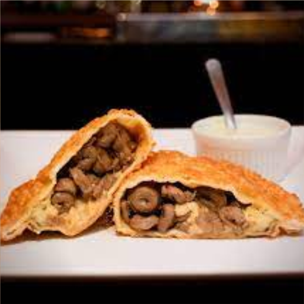 PASTEL DE CORAÇÃO DE FRANGO